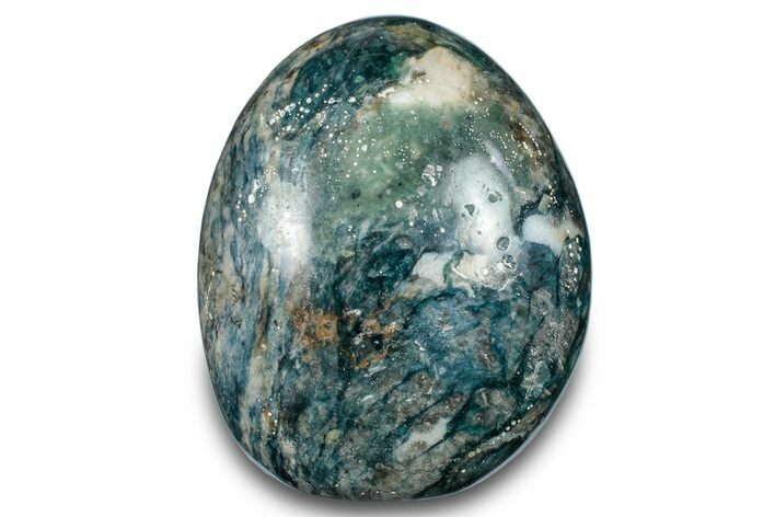 Polished, Free-Standing Dumortierite With Quartz - Madagascar #259315